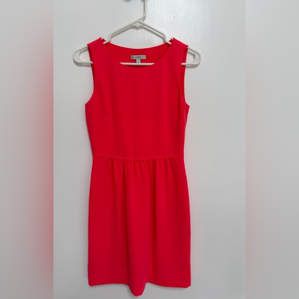 Pre-owned J. Crew Vibrant Red Mini Dress